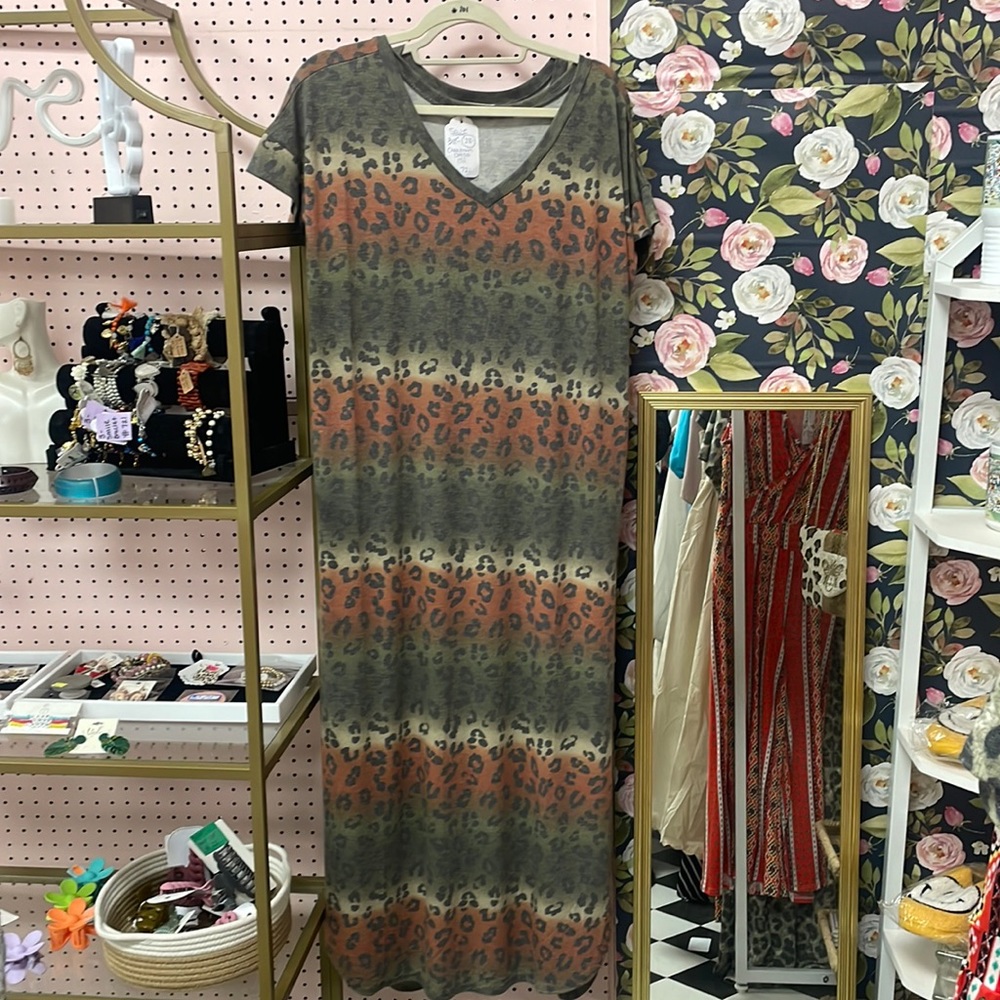 Cheetah Maxi Dress